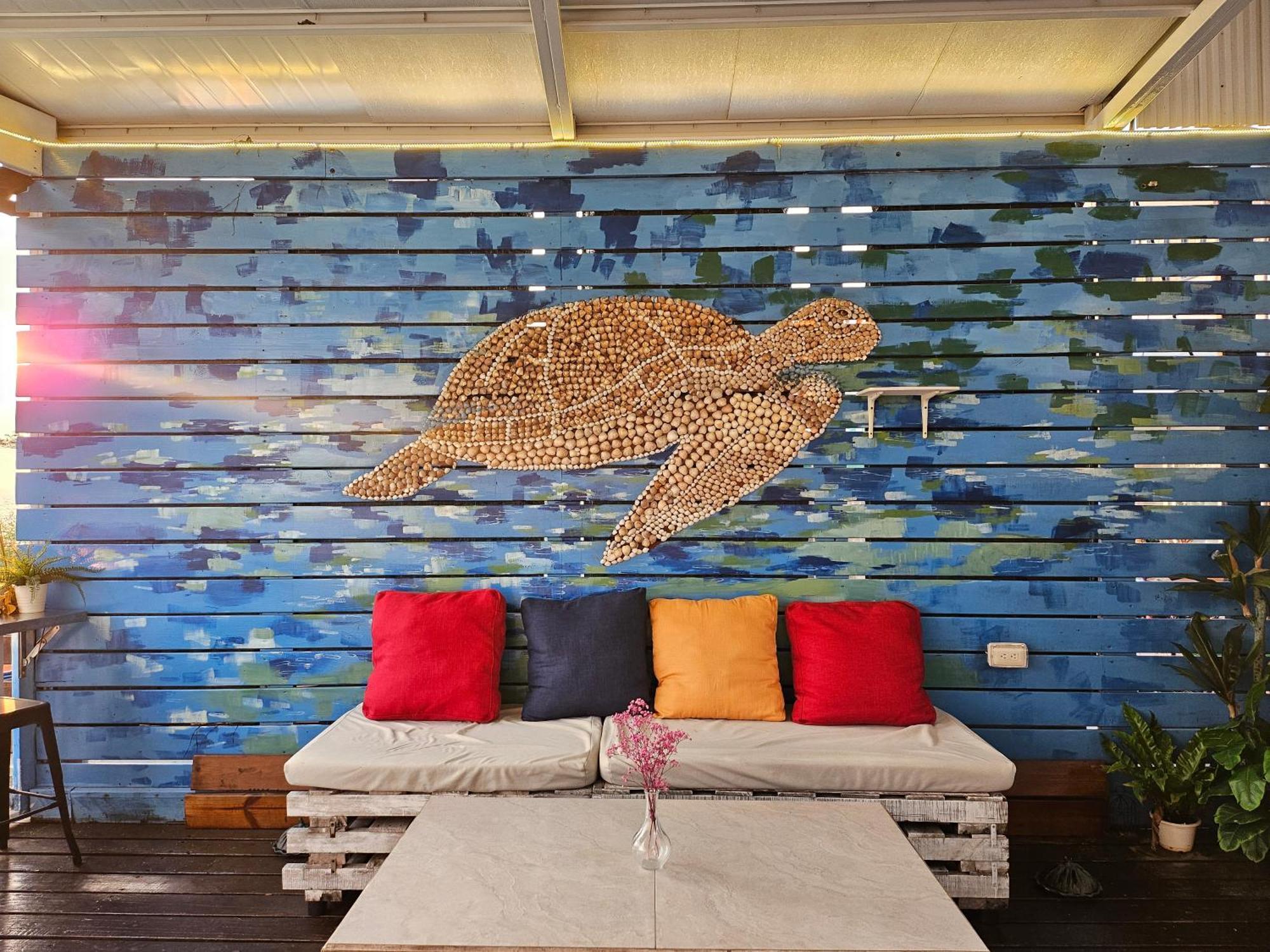 舞浪海景旅店 Hotel Xiaoliuqiu Eksteriør billede