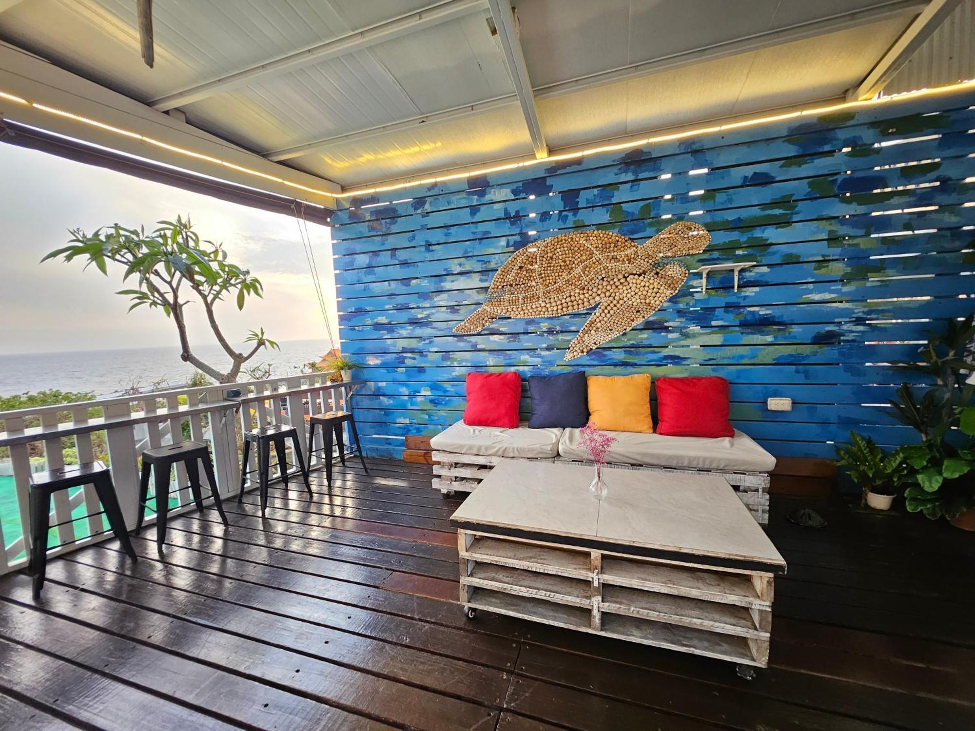 舞浪海景旅店 Hotel Xiaoliuqiu Eksteriør billede