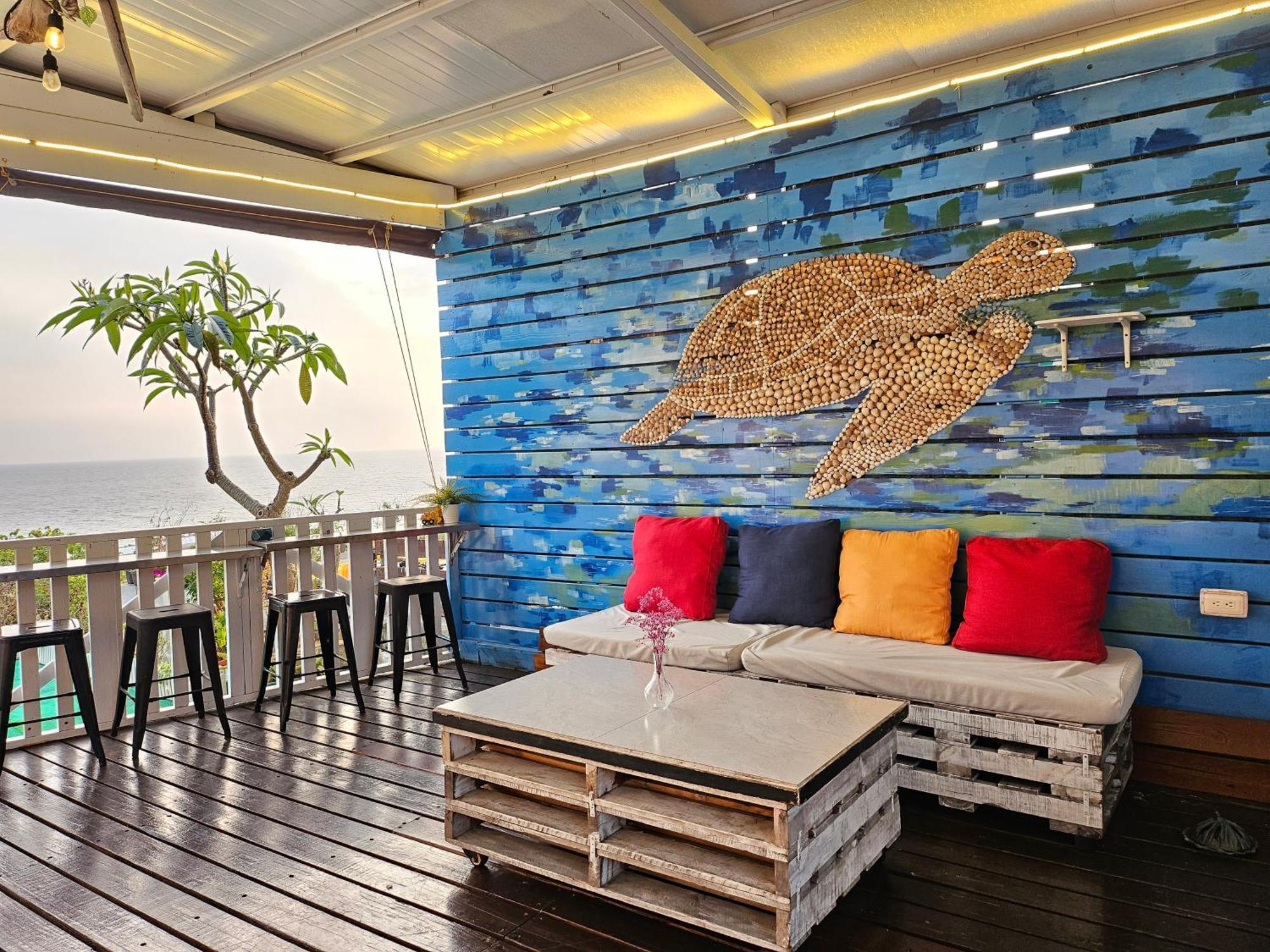 舞浪海景旅店 Hotel Xiaoliuqiu Eksteriør billede